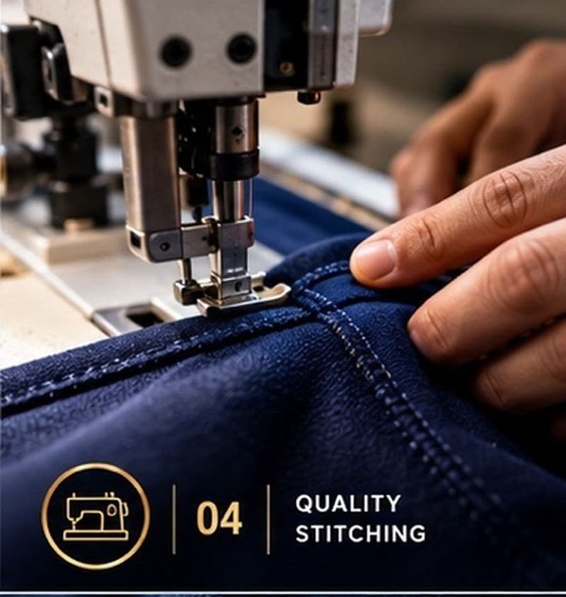 Step 4: Quality stitching